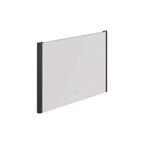 west one bathrooms online 79970000 Bastille Mesh Mirror 80 Black Chrome