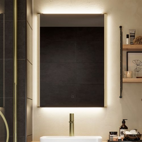 west one bathrooms online 79980000 Bastille Mirror 60×80 – Brushed Brass