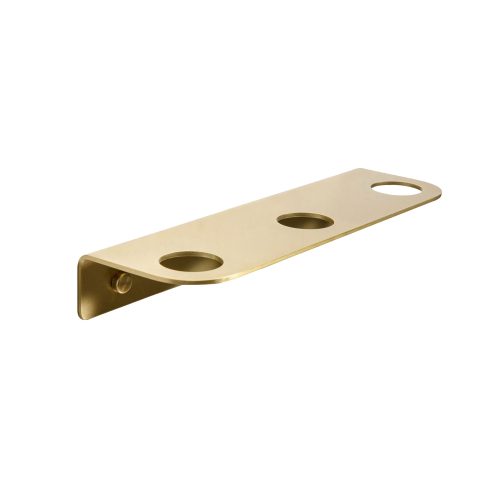 west one bathrooms online BTL 113328 BB C01 bottle holder 3 hole brushed brass