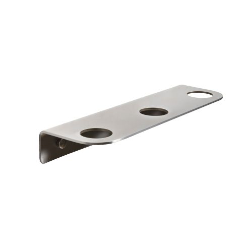 west one bathrooms online BTL 113328 BS C01 bottle holder 3 hole brushed stainless steel