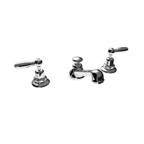 1920 Lever Three Tap hole Deck Basin Mixer Chrome