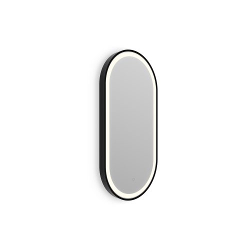 west one bathroom online LML 01C048 BK  C01 lomax light capsule mirror 40x80cm black