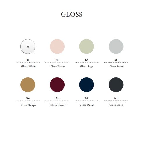 West one bathrooms online Azzurra Gloss Finishes