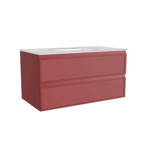 west one bathrooms online DecorSIM12QuboRossoRubino