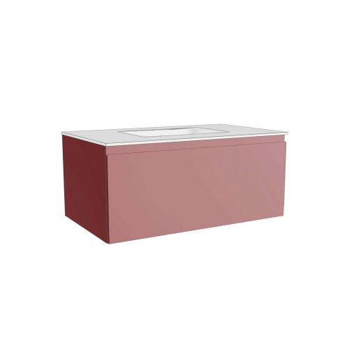 west one bathrooms online StreetSIM02QuboGlossRossoRubino