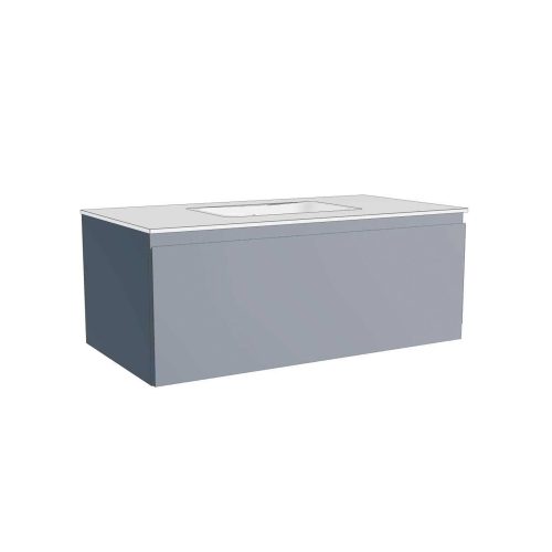 west one bathrooms online StreetSIM03QuboGlossBluLapponia