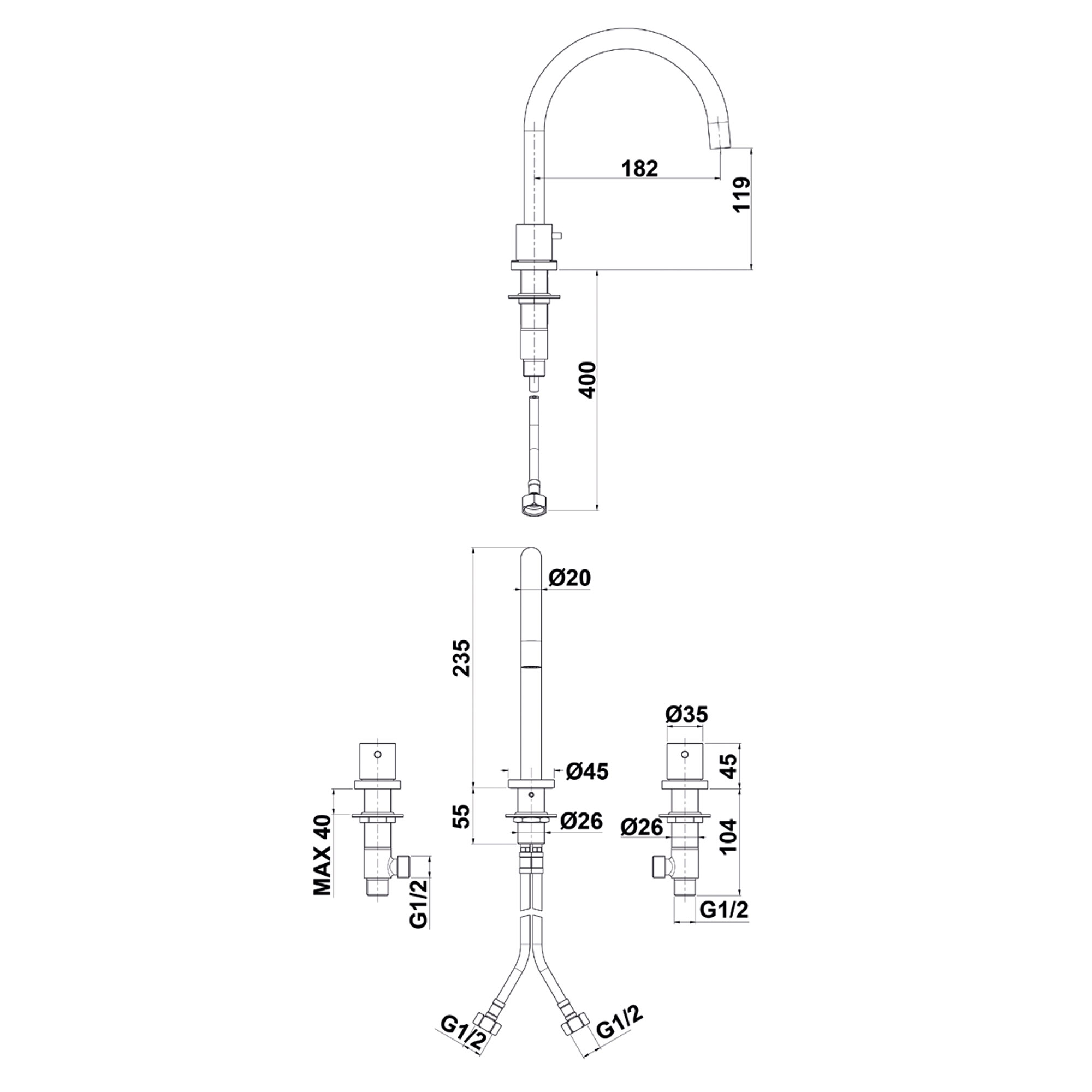 west one bathrooms online MILT066ROC00 technical