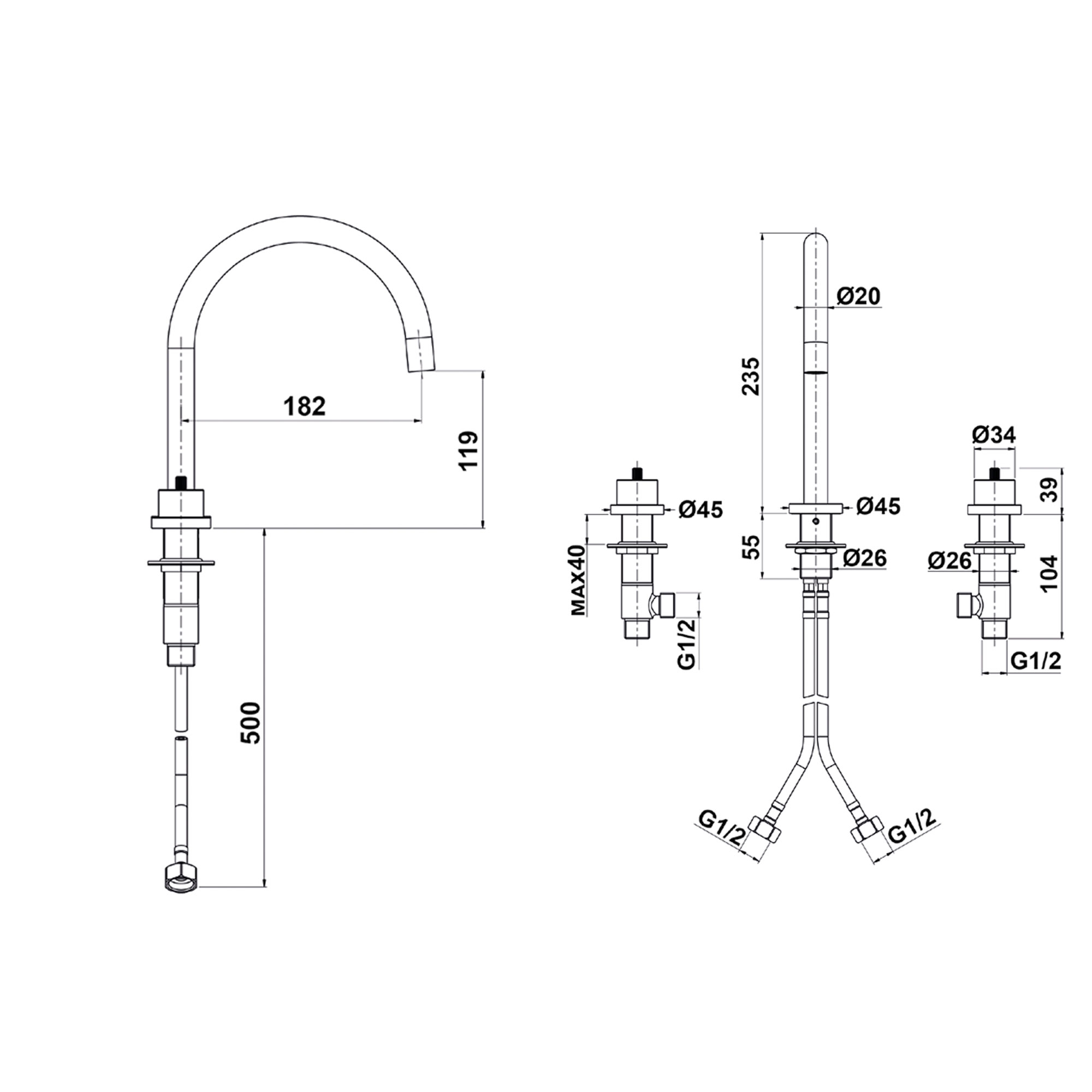west one bathrooms online A2LT066WO technical