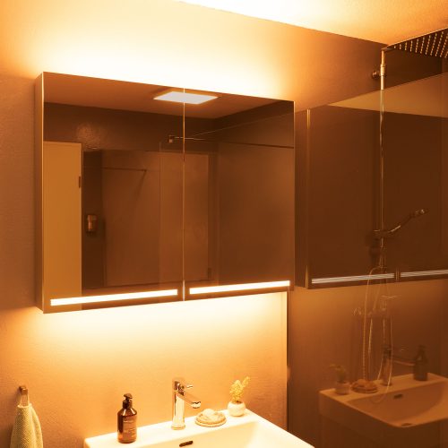 west one bathrooms online GRL 70 100 2 TW warmes Licht geschlossen hori dunkler