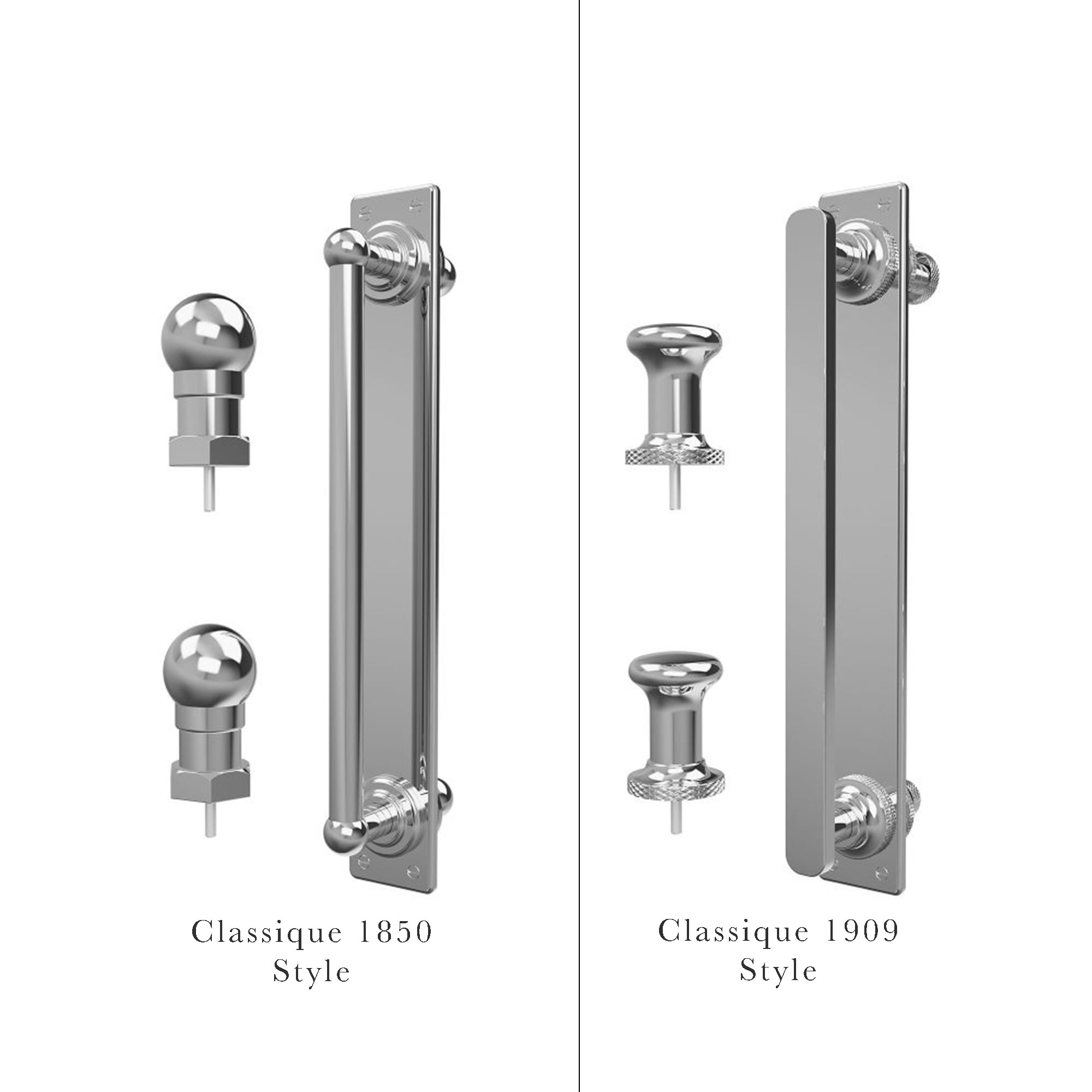Burlington Classique Handle Styles