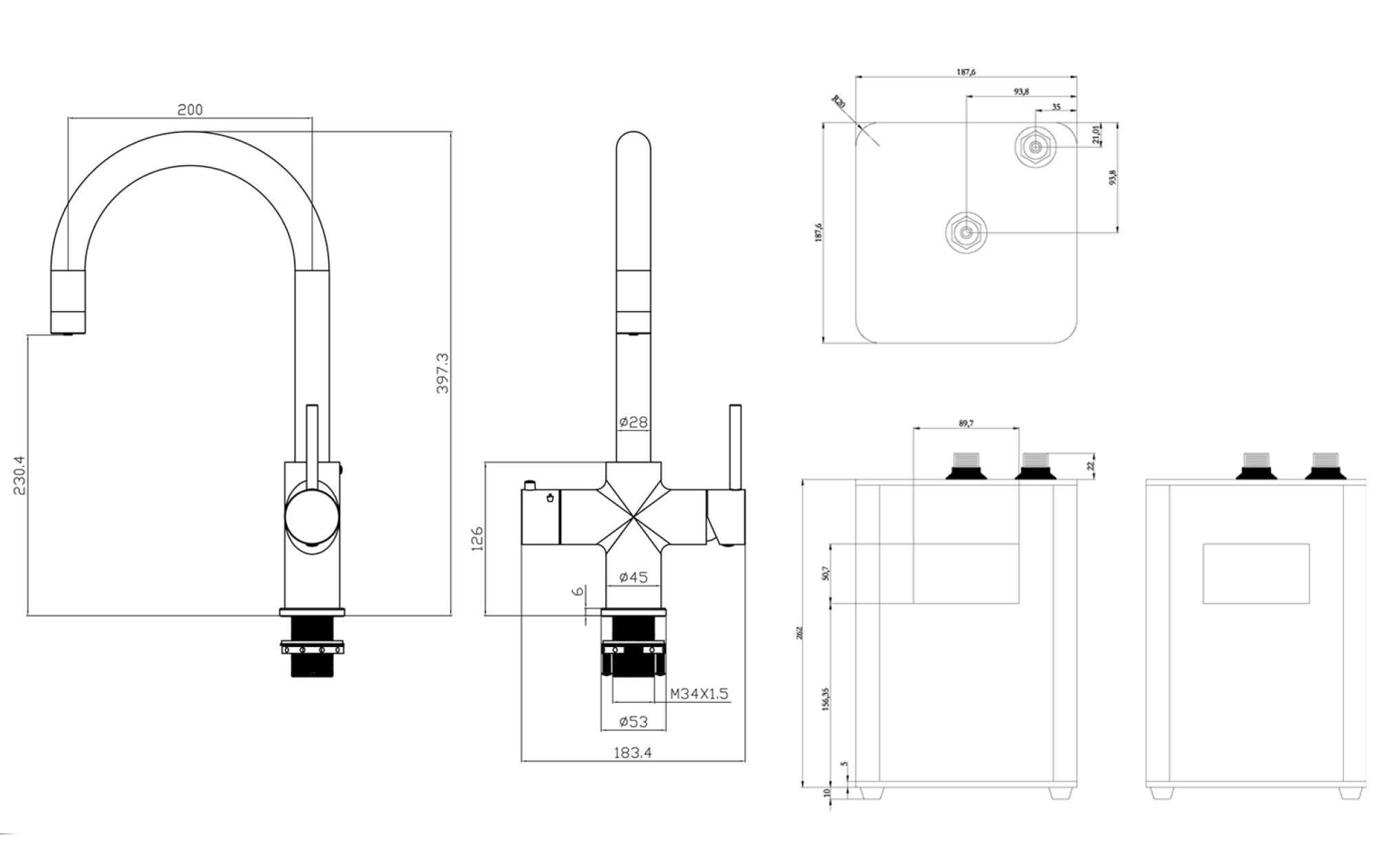 west one bathrooms online HBF185 technical