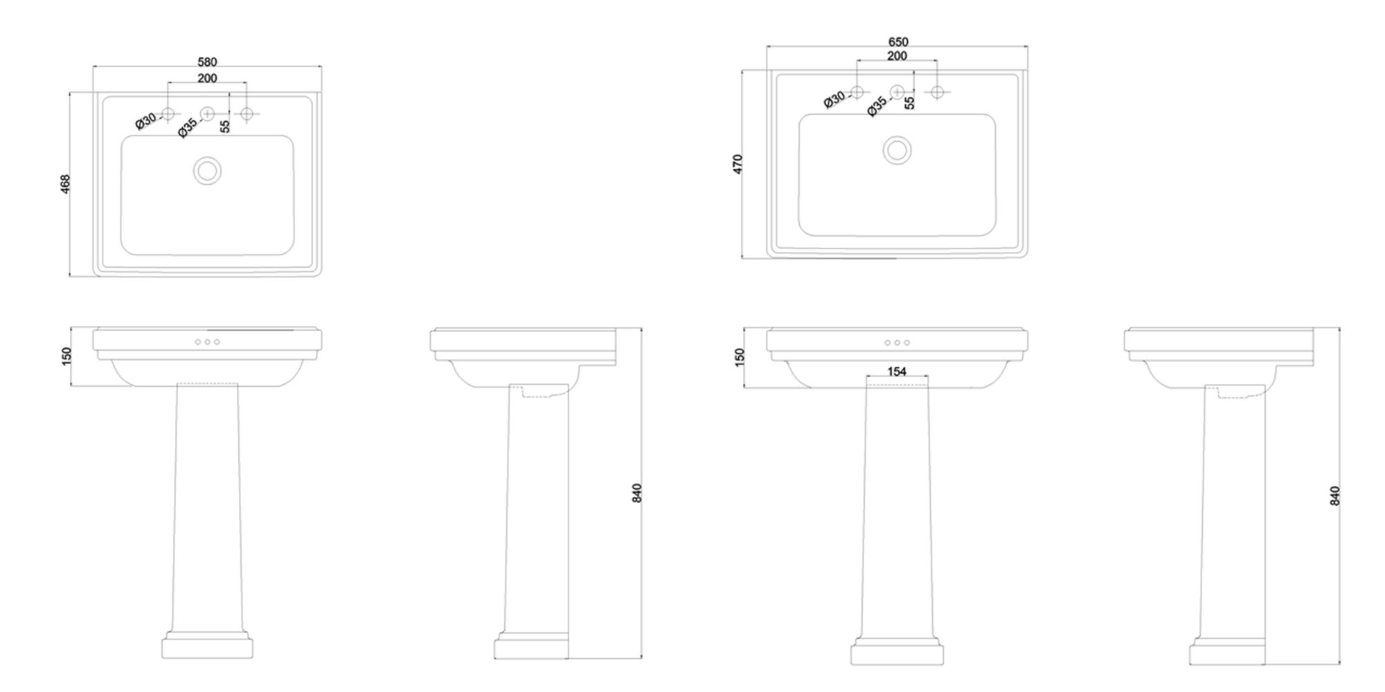 west one bathrooms online RIV1 RIV6 technical