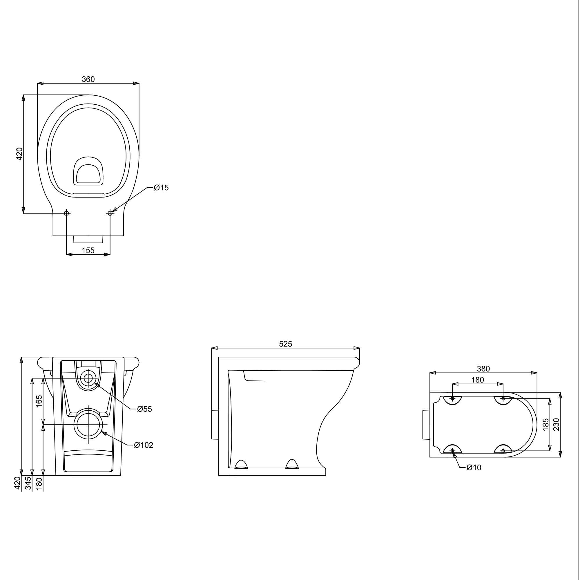 west one bathrooms online gu6117cw technical