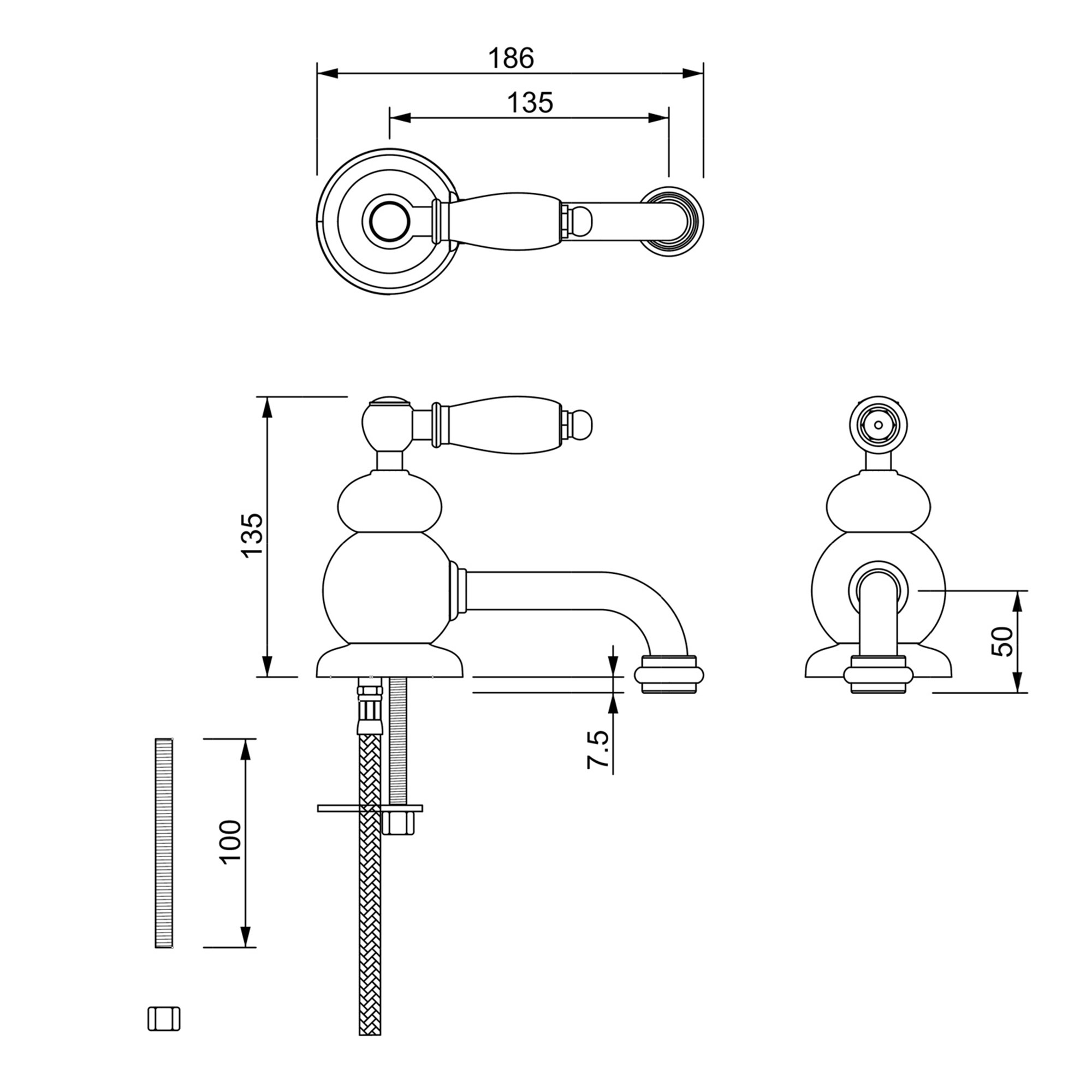 west one bathrooms online RLA1024 bocca lunga